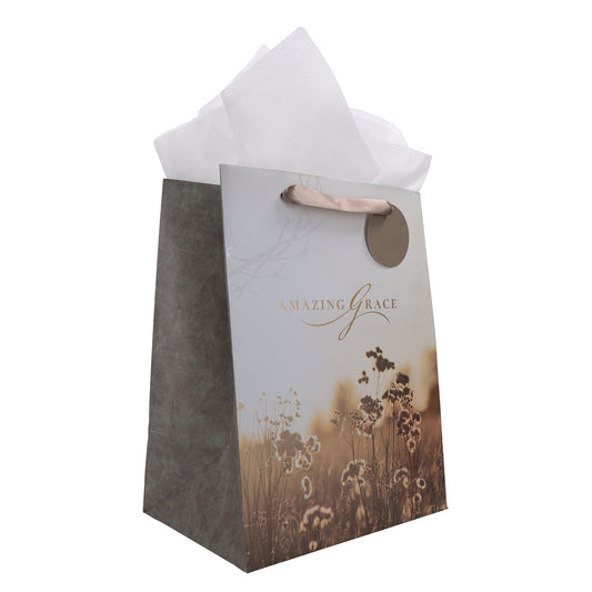 Amazing Grace Portrait Gift Bag with Gift Tag