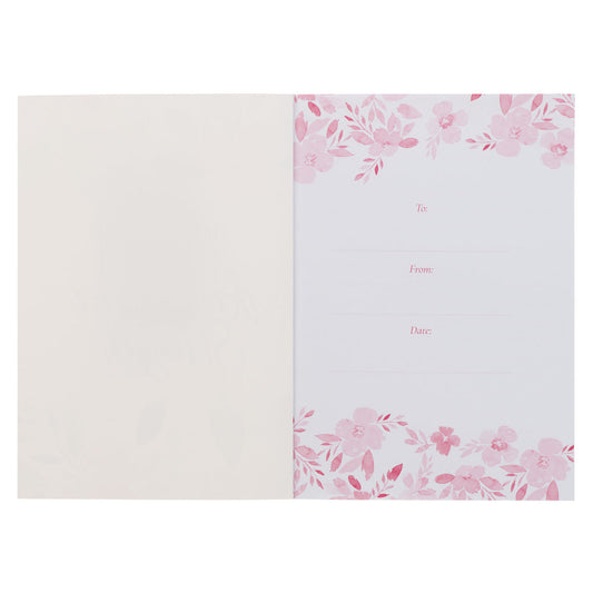 Those Who Hope In the Lord Will Renew Their Strength Floral Notebook