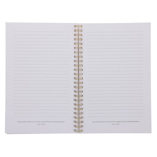 My Grace Is Sufficient for You Wirebound Notebook with PVC Cover