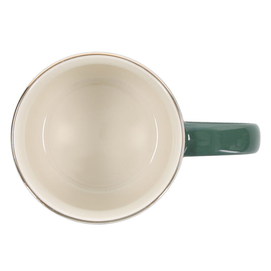 Be Still and Know Teal Ceramic Mug