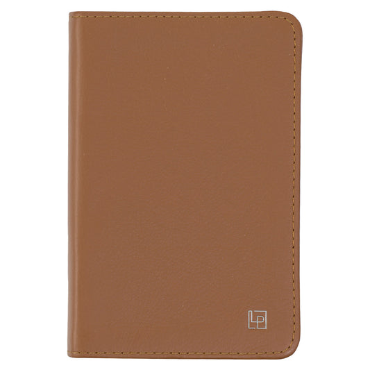 Leatherpress Biscotti Tan Genuine African Leather Pocket Journal