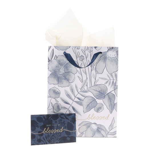 May You Be Blessed Portrait Gift Bag with Card
