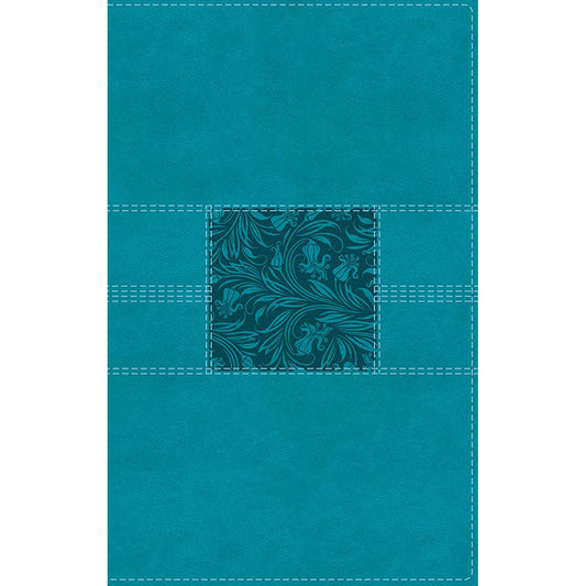 NASB (2020) Thinline Red Letter Bible Teal (Comfort Print)(Imitation Leather)