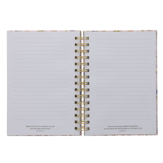 With God All Things Are Possible Hardcover Wirebound Journal