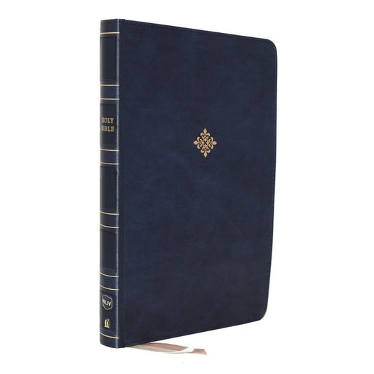 NKJV Reference Bible Red Letter Super Giant Print Blue (Comfort Print)(Imitation Leather)