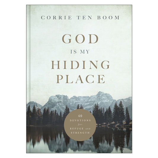 God Is My Hiding Place: 40 Devotions for Refuge and Strength (Hardcover)