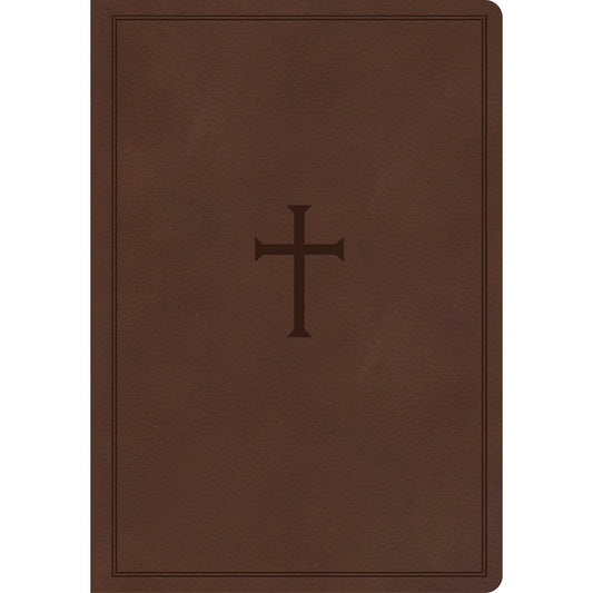 CSB Reference Bible Super Giant Print Brown (Imitation Leather)