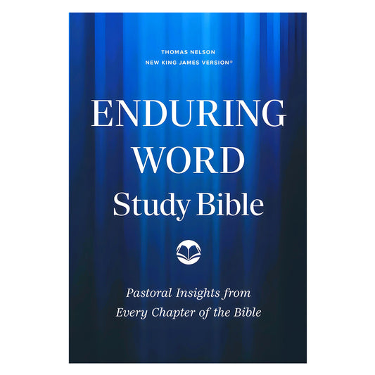 NKJV Hardcover Enduring Word Study Bible Red Letter Comfort Print