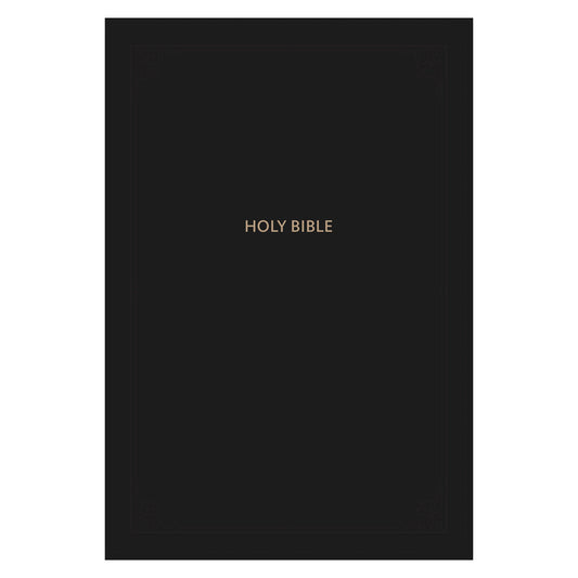 NKJV Black Imitation Leather End-of-Verse Reference Bible Comfort Giant Print