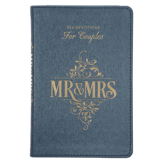 Mr & Mrs 366 Faux Leather Devotions For Couples