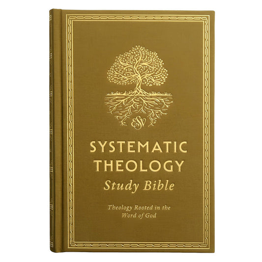 ESV Ochre Hardcover Systematic Theology Study Bible