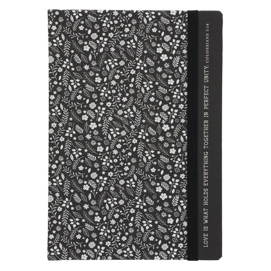 Love Is What Holds Everything Together Hardcover Journal with Elastic Closure