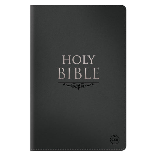 CSB Black Imitation Leather Standard Bible