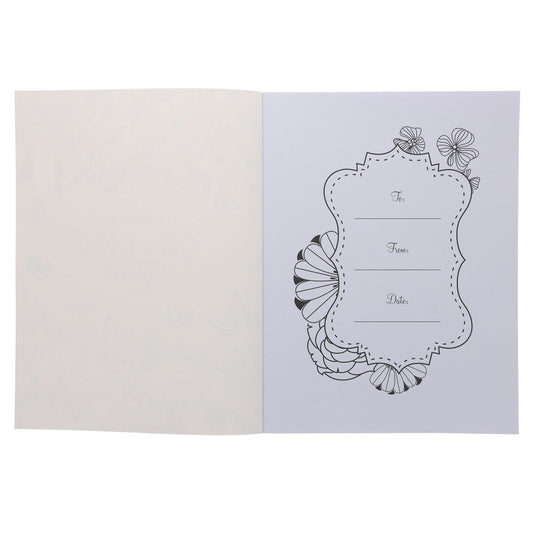 Promises to Bless Your Heart Floral Coloring Book (Paperback)