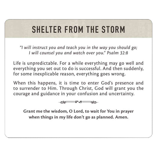 Stand Firm Cards In Tin