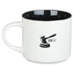 Thou Shalt Not Try Me White With Black Interior Ceramic Mug