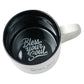 Thou Shalt Not Try Me White With Black Interior Ceramic Mug
