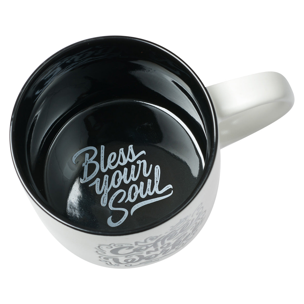 No Coffee No Workee White With Black Interior Ceramic Mug