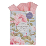 Many Women Do Noble Things but You Surpass Them All Portrait Gift Bag with Gift Tag