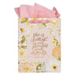 She Is Clothed with Strength and Dignity Portrait Gift Bag with Gift Tag