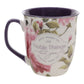 Many Women Do Noble Things But You Surpass Them All Ceramic Mug with Purple Interior
