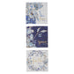Love Grace Faith Blue Floral Three-Piece Magnetic Set