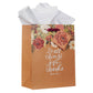 In All Things Give Thanks Medium Gift Bag with Gift Tag