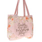Consider How the Wildflowers Grow Canvas Tote Bag