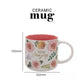 You're Amazing Pink Floral Ceramic Mug
