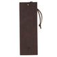I Know the Plans Cocoa Brown Faux Leather Bookmark