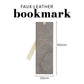 Amazing Grace Faux Leather Bookmark