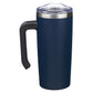 For I Know the Plans I Have for You Navy Stainless Steel Travel Mug with Handle