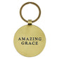 Amazing Grace Crown of Thorns Metal Key Ring