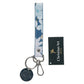 But Seek First the Kingdom of God Faux Leather Key Ring with Metal Charm
