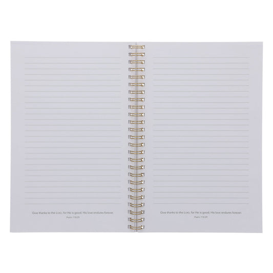 Amazing Grace Wirebound Notebook with PVC Cover