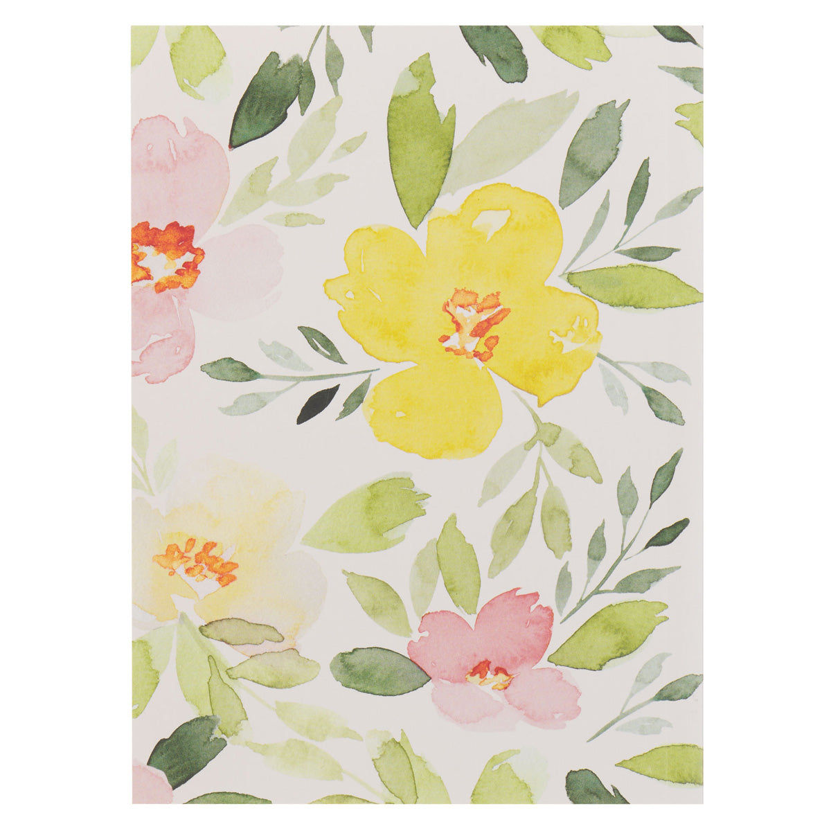 Those Who Hope In the Lord Will Renew Their Strength Floral Notebook
