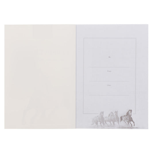 Let Us Run with Perseverance the Race Marked Out for Us Notebook
