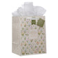 A Mother's Love Is Always in Bloom Portrait Gift Bag with Gift Tag