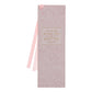 May the Lord Bless You and Keep You Pink Faux Leather Bookmark