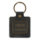 Trust in the Lord Faux Leather Keychain