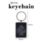The Lord Bless You and Keep You Metal Keychain