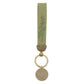 Grow in Grace Faux Leather Wristlet Keychain with Charm