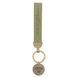 Grow in Grace Faux Leather Wristlet Keychain with Charm