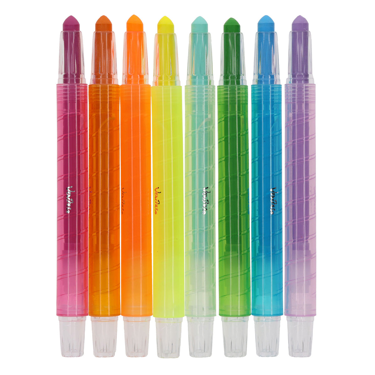 Veritas Twist-Up Eight-Piece Highlighter Set