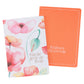 Never Give Up Ever Coral Poppies Two-Piece Notebook Set