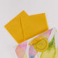 Life is Beautiful Citrus Leaves Medium Gift Bag with Gift Tag