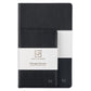 Leatherpress Tuxedo Black Genuine African Leather Pocket Journal