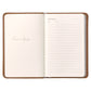 Leatherpress Biscotti Tan Genuine African Leather Pocket Journal