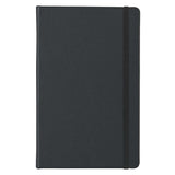 Leatherpress Midnight Black Genuine African Leather Notebook