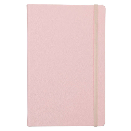 Leatherpress Quartz Pink Genuine African Leather Notebook